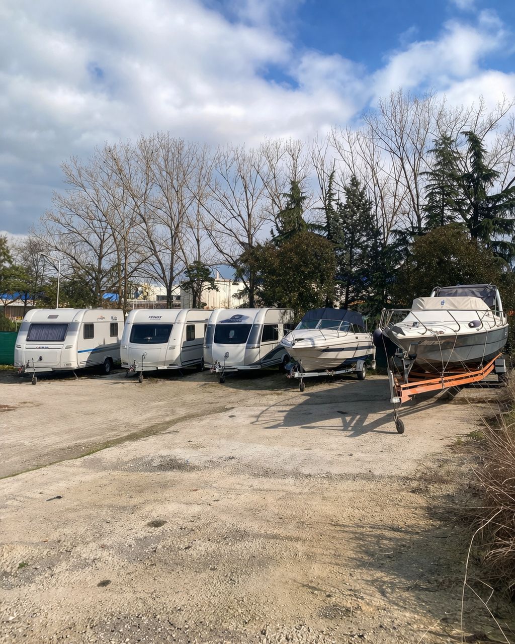 Tekne ve karavan park alan&inodot; - G&ouml;lc&uuml;k